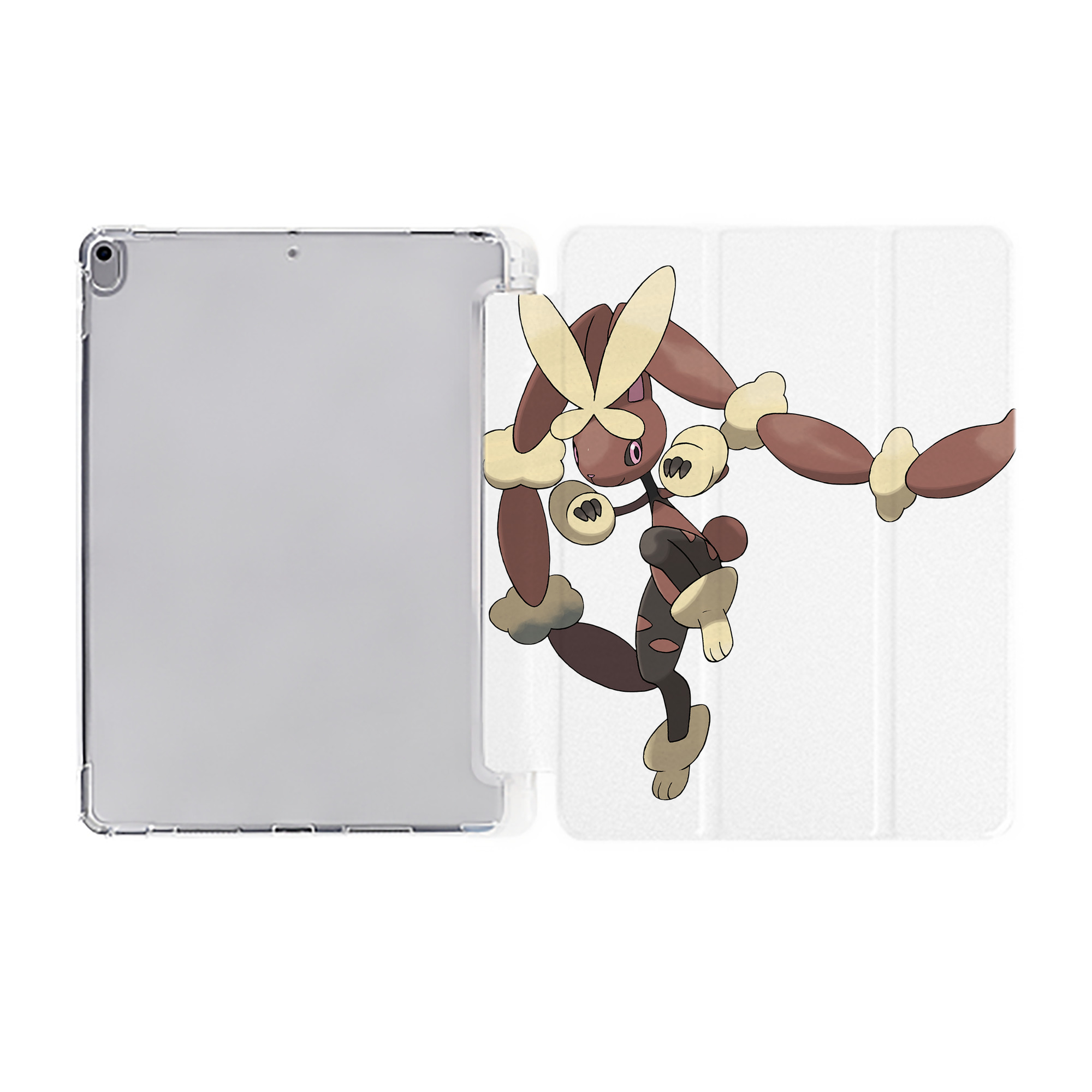 （画像用） ポケットモンスター Pokémon IPad ケース ペン収納付き 三つ折りスタンド PUレザー×シリコン 対応機種9.5/10.5/10.9インチ